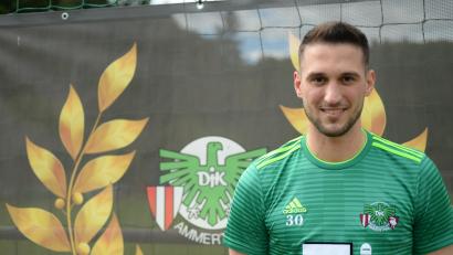 Archivbild: brü
Mergim Bajrami kommt zur DJK Ammerthal zurück.