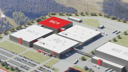 Bild: Witt-Gruppe/exb
An guten Tagen verlassen bis zu 140.000 Sendungen die Witt-Warenverteilzentren eins bis vier am Brandweiher. Kommt in absehbarer Zeit eine fünfte Versandhalle dazu?