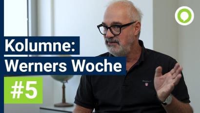 Bild: Christian Gold
Frank Werner kommentiert die Themen der Woche.