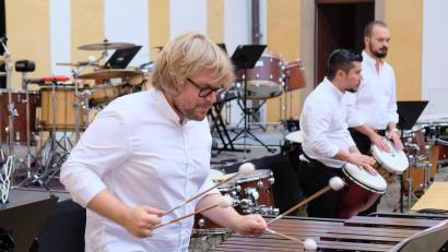 Bild: do
Ludwig van Beethoven mit Marimbaphon und Drumset interpretiert – da hätte sich auch der große Meister gewundert.