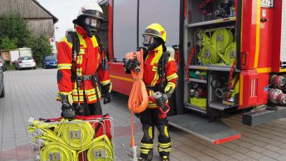 Archivbild: bl
Die Ausbildung zum Atemschutzgeräteträger war eines der Angebote der Kreisbrandinspektion.