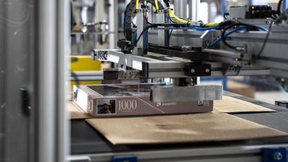 Bild: Tim Schnabel/PuzzleYOU
Gedruckt und produziert wird ein Foto-Puzzle erst, wenn der Kunde bestellt hat.