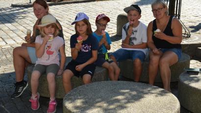 Bild: dob
Eis in den unterschiedlichsten Geschmacksrichtungen wurden ausprobiert.