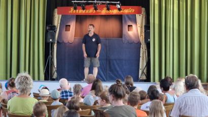 Bild: Julia Bayer/exb
Kasperltheater im Naabtalhaus in Oberwildenau