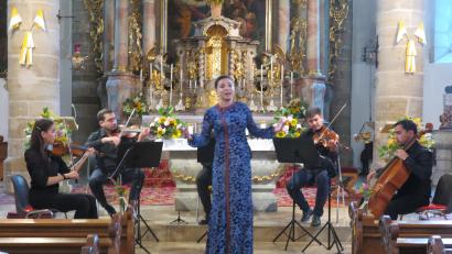 Bild: jzk
Die Arien von turkmenischen Komponisten lagen der lyrischen Sopranistin Okdirova Leyli besonders gut.