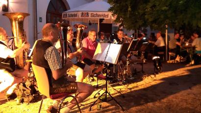 Bild: hm
Weinfest der Stadtkapelle