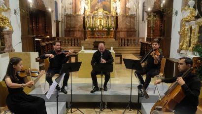 Bild: do
Die Klosterkirche Speinshart gehört für das "Ensemble Turkmenistan" zu den Lieblingsspielorten.