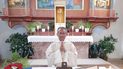 Bild:  Elfriede Schwarzmeier /exb
Dr. James Mudakil wird ab 1. September die Pfarrei Parkstein/ Kirchendemenreuth übernehmen