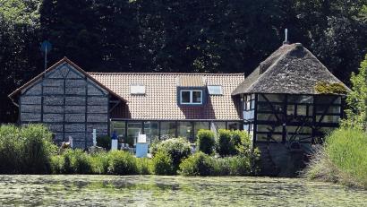 Bild: Bernd F. Meier/dpa
Die Tüschenbroicher Ölmühle stammt aus dem Jahr 1643.