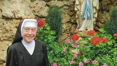 Repro: ld
Am 15. Juli ist in Auerbach die gebürtige Branderin Schwester Maria Fidelis gestorben.