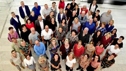 Bild: Altstadt Atelier
Die Jubilare der Witt-Gruppe.