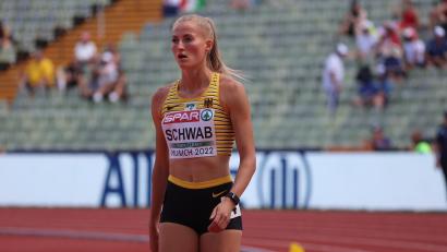 Archivbild: Theo Kiefner
Corinna Schwab steht die Enttäuschung ins Gesicht geschrieben nach dem Aus über die 400 Meter im Halbfinale.