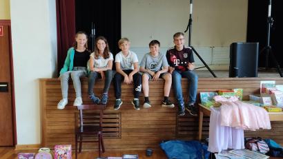 Bild: Roswitha Rödl/exb
Viel Spaß hatten die Kinder beim Ferienprogramm der Marktgemeinde Mähring und des OWV Griesbach.