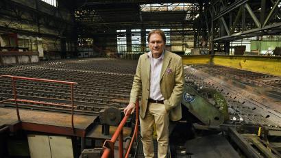 Bild: Petra Hartl
Thomas Forster will im Rohrwerk Maxhütte in Sulzbach-Rosenberg die Produktivität steigern.
