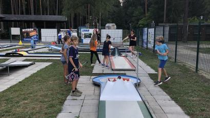 Bild: Nicole Bäumler/exb
An den einzelnen Bahnen war viel Geschick und Konzentration gefordert.