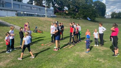 Bild: bey
Am Ende ds Pleysteiner Ferienprogramms gibt es viel Spiel und Spaß.