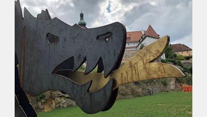 Bild: Andreas Royer
Individualtouristen steuern in Sulzbach-Rosenberg in zunehmenden Zahlen den historischen Drachenpfad auf der Schanze an.
