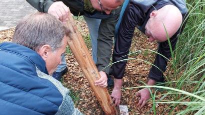 Bild: Haberzeth/exb
Die Sportgruppe "Fit mit 60" beim "Kirwa-Asgrom".