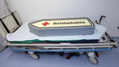 Bild: Wolfgang Steinbacher
Dem Klinikum St. Marien in Amberg geht es nicht gut. Finanziell. Vorstand Manfred Wendl befürchtet für die Zukunft Schlimmstes.