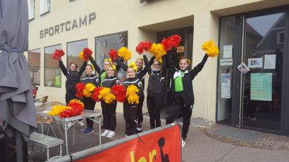 Archivbild: Rösel/exb
Beim Tag der Vereine wird es auch wieder Auftritte der Cheerleader geben.