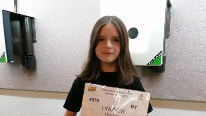Bild: Wilhelm Trisl/exb
Jungschützin Hannah Lindner.