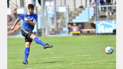 Bild: A. Schwarzmeier
Paul Weidhas steht nach seiner Rückkehr aus Kanada wieder im Aufgebot der SpVgg SV Weiden.