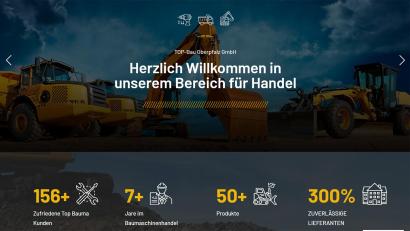 Screenshot: www.top-bauma.com
Die Seite der Online-Betrüger ist immer noch im Netz.