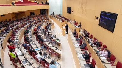 Archivbild: Matthias Balk/dpa
Sitzung des bayerischen Landtags in München.