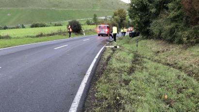 Bild: Polizei Sulzbach-Rosenberg/exb
Glimpflich endete ein Unfall am Dienstagabend auf der Europastraße.
