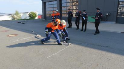 Bild: Carola Adam/exb
Abnahme Bayerische Jugendleistungsprüfung in Parkstein.