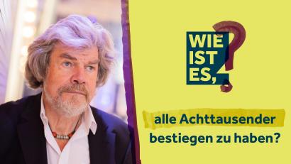 Bildmontage: Marina Gube/Rolf Vennenbernd/dpa
Reinhold Messner ist unser Gast in Folge fünf.