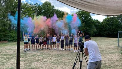 Bild: Euregio Egrensis
Die Organisation veranstaltet viele Aktionen, um Tschechen und Deutsche zu verbinden. Beispielsweise hier im Jugendsommerlager in Tannenlohe.