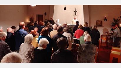 Bild: fvo
Bruder-Klaus-Tag des Landvolks in der Kapelle in Dietersdorf bei Windischeschenbach.