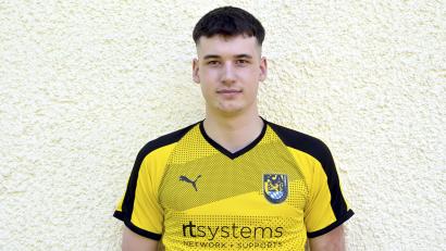 Archivbild: Hubert Ziegler
Leon Schreiner musste verletzt ausgewechselt werden.