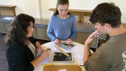 Bild: Corinna Loewert, Stadt Amberg/exb
Die Anwärter für Posten bei der Stadt Amberg am für sie veranstalteten Tag der Nachhaltigkeit.