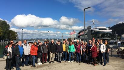 Repro: dob
Vier Tage lang besuchten 38 Teilnehmer des VdK-Ortsverbands Vohenstrauß den Bregenzer Wald.