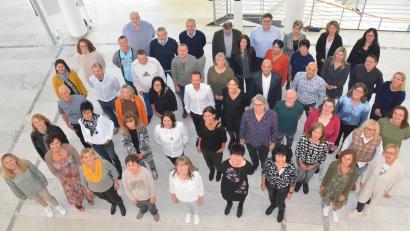 Bild: Kunz
Die Witt-Gruppe ehrt insgesamt 45 Betriebsjubilare für 25- oder 40-jährige Zugehörigkeit.