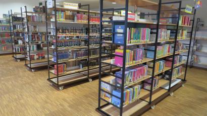 Bild: adj
6500 Bücher stehen in der Pfarr- und Gemeindebücherei Altenstadt parat. Ausleihe ist immer Donnerstag und Sonntag.