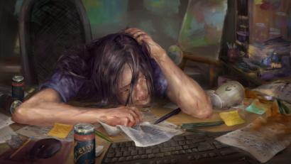 Bild: Antonia Mohaupt/exb
„Realismus in Coronazeiten“ heißt ein Werk von der Fachoberschülerin Antonia Mohaupt.