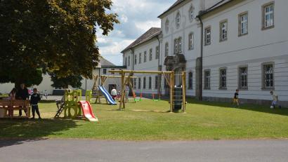 Archivbild: jr
In der Notunterkunft Fockenfeld sind derzeit rund 120 Flüchtlinge untergebracht.