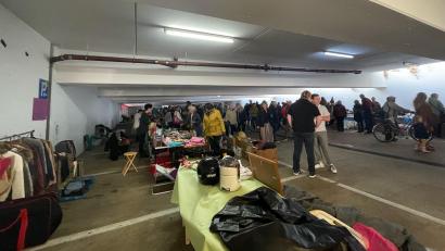 Bild: Stefanie Färber/exb
Nachtflohmarkt der Neustädter SPD