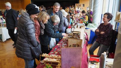 Archivbild: krb
Am zweiten Novemberwochenende ist wieder Hobbykünstlermarkt in der Stadthalle.