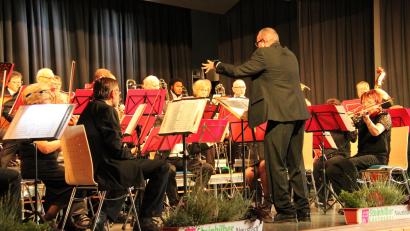 Bild: prh
Ein abwechslungsreiches Konzert mit Walzern, Polkas und Märschen aus bekannten Operetten servierte das Neustädter Salonorchester unter der Leitung von Nicolaus Dick den gut 300 begeisterten Zuhörern in der Stadthalle.