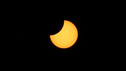 Bild: Matthias Mändl/exb
Eine partielle Sonnenfinsternis wird am 25. Oktober über der Oberpfalz zu sehen sein.