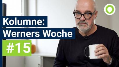 Bild: Christian Gold 
Frank Werner kommentiert die Themen der Woche.