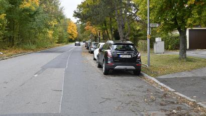 Archivbild: Petra Hartl
Entlang der Köferinger Straße soll ein Radweg entstehen.