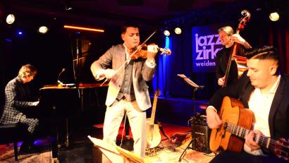 Bild: Kunz
Sandro Roy und seine "Unity Band" im "Bistrot Paris".