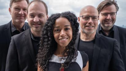 Bild: Thomas Heckner/exb
Die Band Maloom präsentiert ihr Jazz-Programm „gotta be happy“ am 23. November im Stadttheater Amberg.