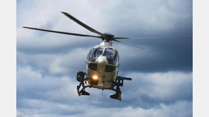 Symbolbild: Bayerische Polizei/exb
Ein Polizeihubschrauber war am Feiertag im Gebiet um Falkenberg im Einsatz.