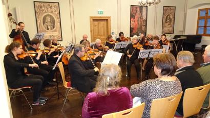 Bild: hm
Das Orchester wirkte an der Programmgestaltung mit